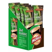 Растворимый кофе Жокей Classic 3 в 1, в стиках, 10 уп., 120 г