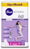 Прокладки женские гигиенические Sleepy Soft Eco Long, 20 шт