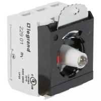 Светосигнальный блок с ламподержателем для устройств управления и сигнализации Legrand 023003