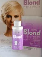 Обесцвечивающая пудра для волос ESTEL ULTRA BLOND+ оксигент 9%