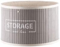 Корзина для хранения TODI "Storage" бамбук/текстиль 29х18 см