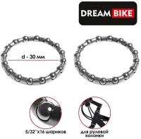 Подшипник рулевой колонки Dream Bike, 5/32"х16 шариков, d=30 мм, комплект 2 шт