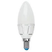 светодиодная лампа свеча Белый теплый 7.0W UL-00002413 LED-C37 7W/WW/E14/FR PLP01WH PLP01WH яркая