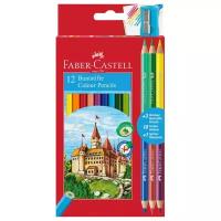 Faber-Castell Карандаши цветные 12+6 цвета (110312) ассорти