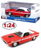 Maisto машинка металлическая 1970 Dodge Challenger R/T Coupe 1:24 арт. 31263