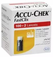 Ланцеты Акку Чек Фасткликс (Accu-Chek FastClix) №102 для глюкометра Акку Чек Мобайл (Accu-check Mobile)