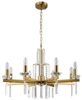 Crystal Lux Люстра Crystal Lux MARRON SP8 BRASS