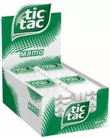 Tic Tac Конфеты драже освежающие Мята 12 штук по 16 г