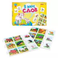 Развивающая игра Рыжий кот В мире слов, Мамы и детки (ИН-4194)