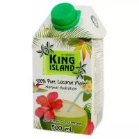 Вода кокосовая King Island 100%, без сахара, 0.5 л, 500 г