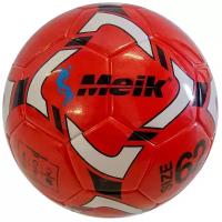 C33393-1 Мяч футзальный №4 "Meik" (красный) 4-слоя, TPU+PVC 3.2, 410-450 гр, термосшивка