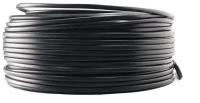 Силовой кабель ВВГпнг (А) LS 2x1,5 ГОСТ, ЕвроКабель, (плоский, черный), 5 метров