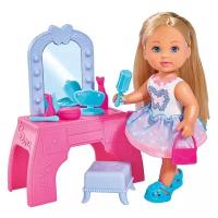 Кукла Еви 12 см с туалетным столиком