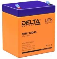 Аккумулятор 12В 4.5А. ч. Delta DTМ 12045 (10шт. в упак.)