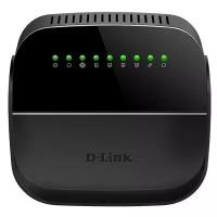 Роутер беспроводной D-Link DSL-2640U/R1A N150 ADSL2+/VDSL2, черный