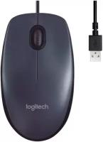 Мышь Logitech M100 (910-005006), темно-серый (910-005006)