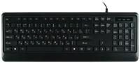 Комплект клавиатура+мышь/ Keyboard/mouse set MK120, USB wired, 104 кл, 1000DPI, 1.8m, black, Foxline