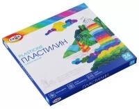 Пластилин для лепки Гамма "Классический" мягкий детский, 24 цвета, со стеком / Набор для развития и творчества детей в школу и детский сад