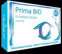 OkVision контактные линзы Prima Bio 8,6, -4.00 / 8,6 / 1 месяц, (6 линз)