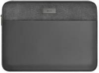 Сумка для ноутбука до 14.2 дюймов WiWU Minimalist Laptop Sleeve для Macbook Air 2020 - Серая