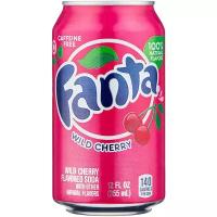 Газированный напиток Fanta Wild Cherry, США