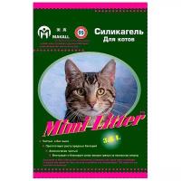 Впитывающий наполнитель Mimi Litter Силикагель для котов, 7.2 л