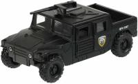 Машинка металлическая ТехноПарк Армейский внедорожник 12см HUMVEPICKUP-12-BK