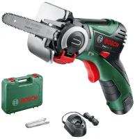 Цепная мини-пила аккумуляторная Bosch EasyCut 12, 12 В Li-ion 2.5 Ач