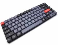 Беспроводная механическая ультратонкая клавиатура QMK Keychron K3 Pro, 84 клавиши, RGB-подсветка, Gateron Blue Switch