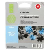 Cartridge ink Cactus CS-BCI6PC cyan light (12ml) for Canon BJC-8200; PIXMA MP750/ MP760/ MP780/ iP40