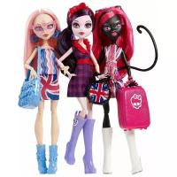 Monster High Mattel Набор из 3 кукол Монстры в Лондоне, Монстр Хай