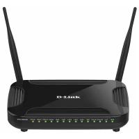 Wi-Fi роутер D-Link DVG-N5402G, черный