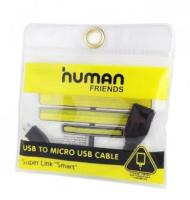 Кабель Human Friends USB F to Micro