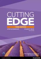 Cutting Edge Third Edition Upper Intermediate Student Book/DVD Pack