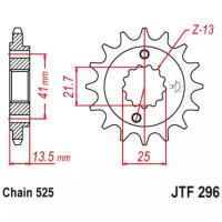 Звезда ведущая, JT 296.15