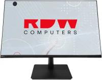 Монитор RDW 2701K (F00B0) 27" Monitor 1920x1080, IPS, 16:9, 250cd/m2, 1000:1, 6ms, 178°/178°, 75Гц, VGA, HDMI, DP, Audio-in, Audio-out, VESA 100x100,SPK внешний БП, МПТ (RDW2701K/F00B0)