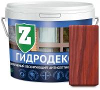 Огнезащитная пропитка Зелест антисептик ГидроДекор Д-1, 9 кг, красное дерево