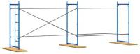 Леса строительные ЛРСП-30 2х6 м. комплект+2 ригеля