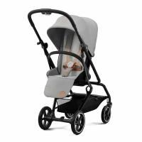 Коляска прогулочная Cybex EezySTw+2BLK Leather B Lava Grey-mid grey