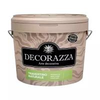 Декоративное покрытие Decorazza Travertino naturale, белый, 15 кг