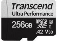 Карта памяти Transcend 256GB UHS-I U3 microSD w/ adapter A2 Ultra Performance TS256GUSD340S