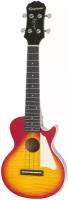 EPIPHONE LES PAUL STUDIO LT Heritage Cherry Sunburst Электрогитара, цвет санберст, фурнитура хром