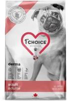 1st CHOICE GF DERMA Корм для собак с гиперчувствительной кожей (лосось), 340 гр