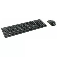 Комплект клавиатура + мышь OKLICK 250M, черный