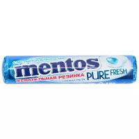 Жевательная резинка MENTOS Pure fresh Свежая мята без сахара с экстрактом зеленого чая 16 г