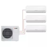 Сплит-система Mitsubishi Electric MSZ-DM25VA×3 / MXZ-3DM50VA