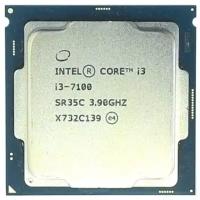 Intel Core i3-7100 3МБ, 3.9ГГц, Intel HD Graphics 630, S1151, 51W, OEM