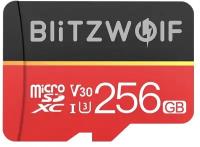 Карта памяти с адаптером BlitzWolf BW-TF1 256GB Memory Card with Adapter Red