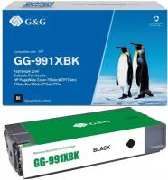 Cartridge G&G 991X для HP PageWide Managed, (20 000стр.), черный (замена M0K06XC, M0J90AE)