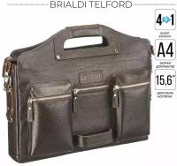 Универсальный портфель BRIALDI Telford (Телфорд) relief brown